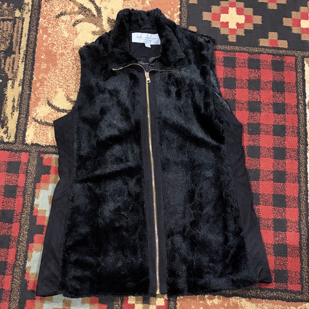 Marc New York faux fur vest